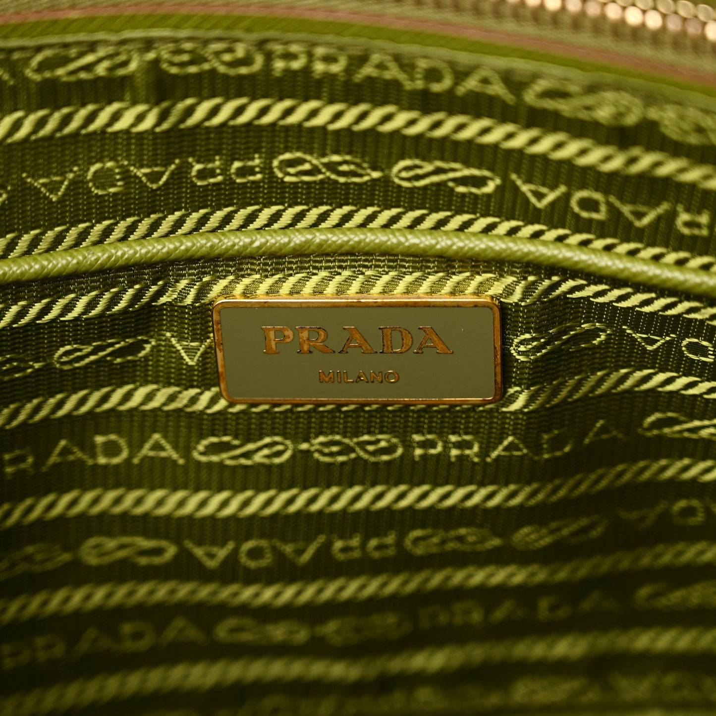 Saffiano Lux Bowling Bag Edera Mimosa