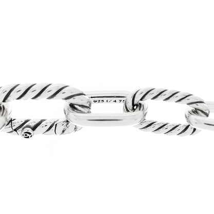 David Yurman Sterling Silver 18K Yellow Gold 8.5mm Madison Chain Necklace 4 of 4