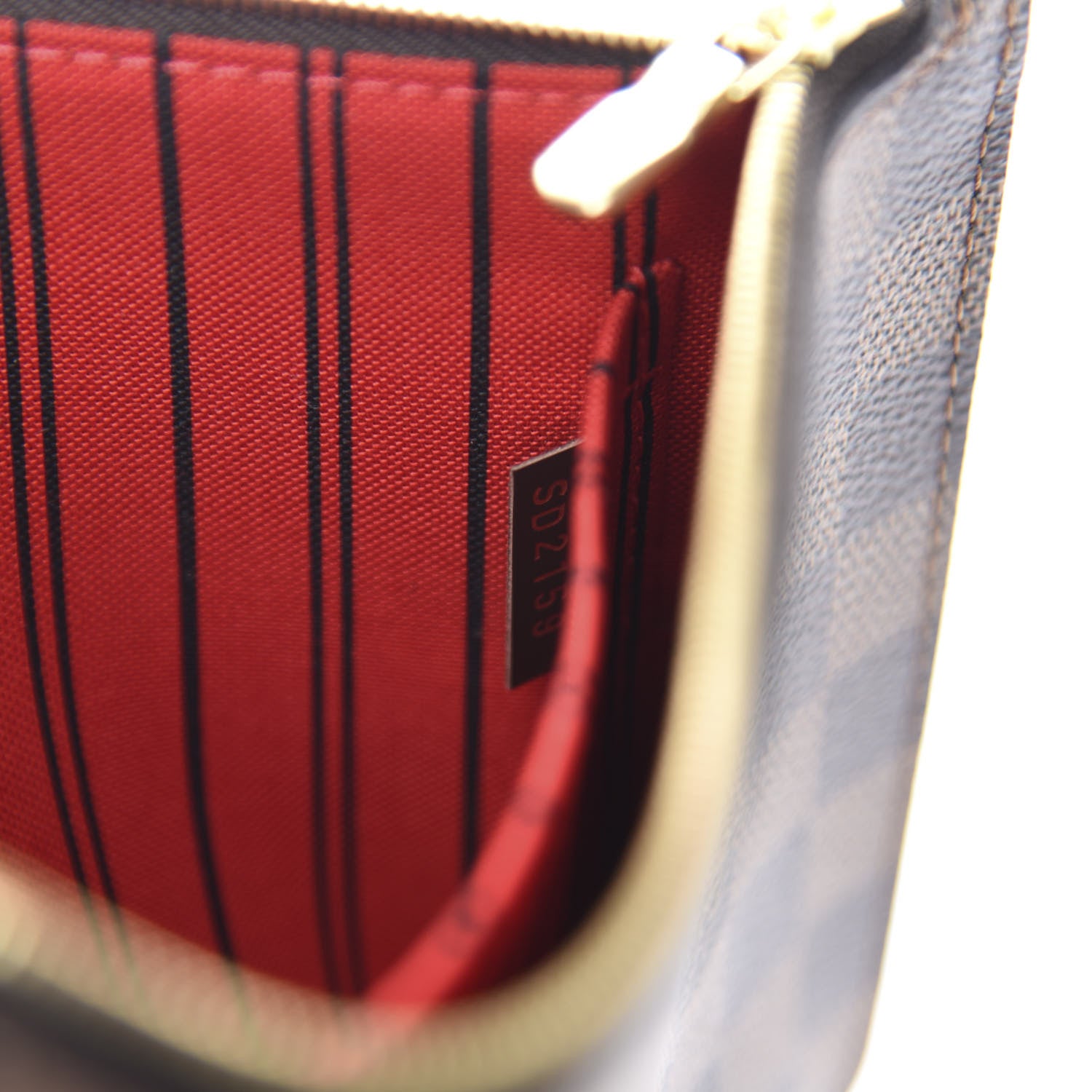 Louis Vuitton Damier Ebene Neverfull MM GM Pochette 7 of 7