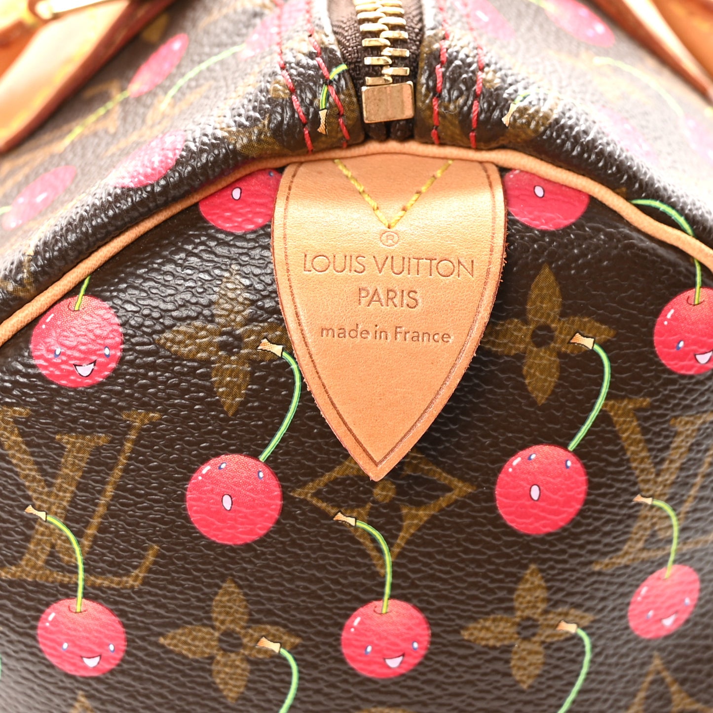 Monogram Cerises Speedy 25