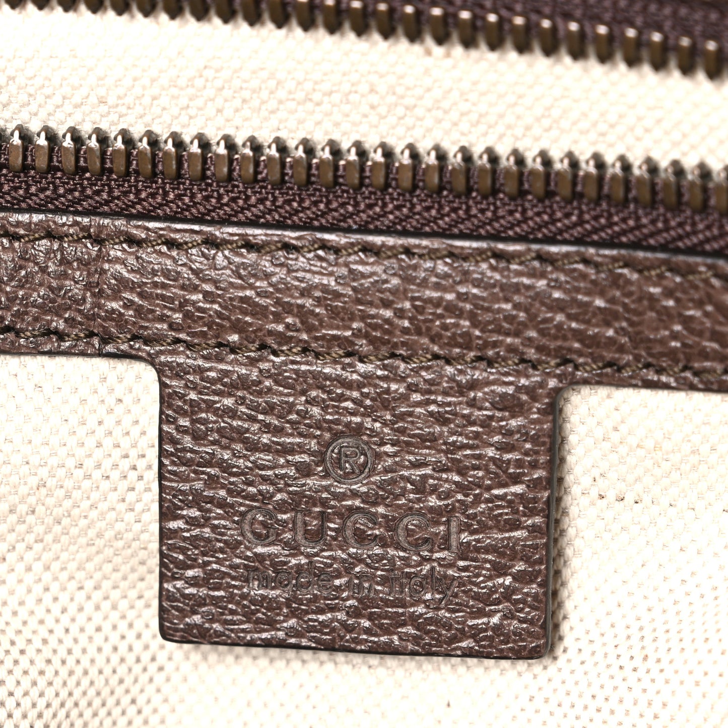GG Supreme Monogram Calfskin Web Small Ophidia Day Backpack Beige Ebony New Acero