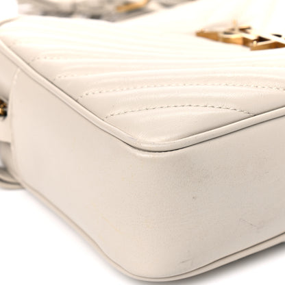 Saint Laurent Calfskin Matelasse Monogram Lou Camera Bag Crema Soft 6 of 10