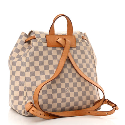 Louis Vuitton Damier Azur Sperone Backpack 4 of 9