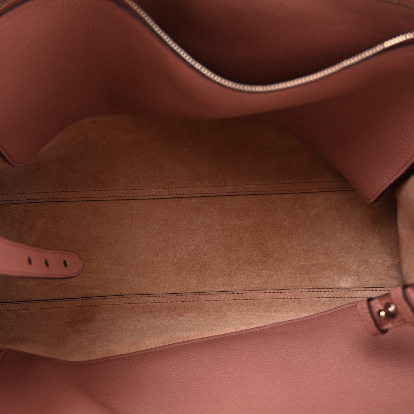 Soft Calfskin Medium Jackie Top Handle Bag Antique Rose