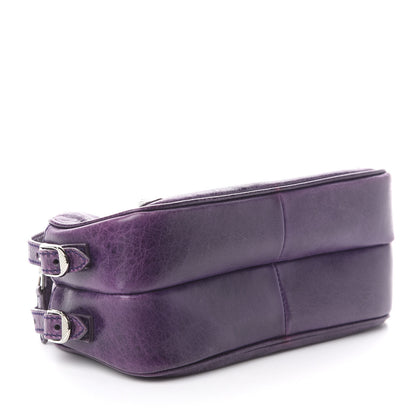 Balenciaga Agneau Giant 12 Silver Hardware Chic Bag Sapphire 3 of 8