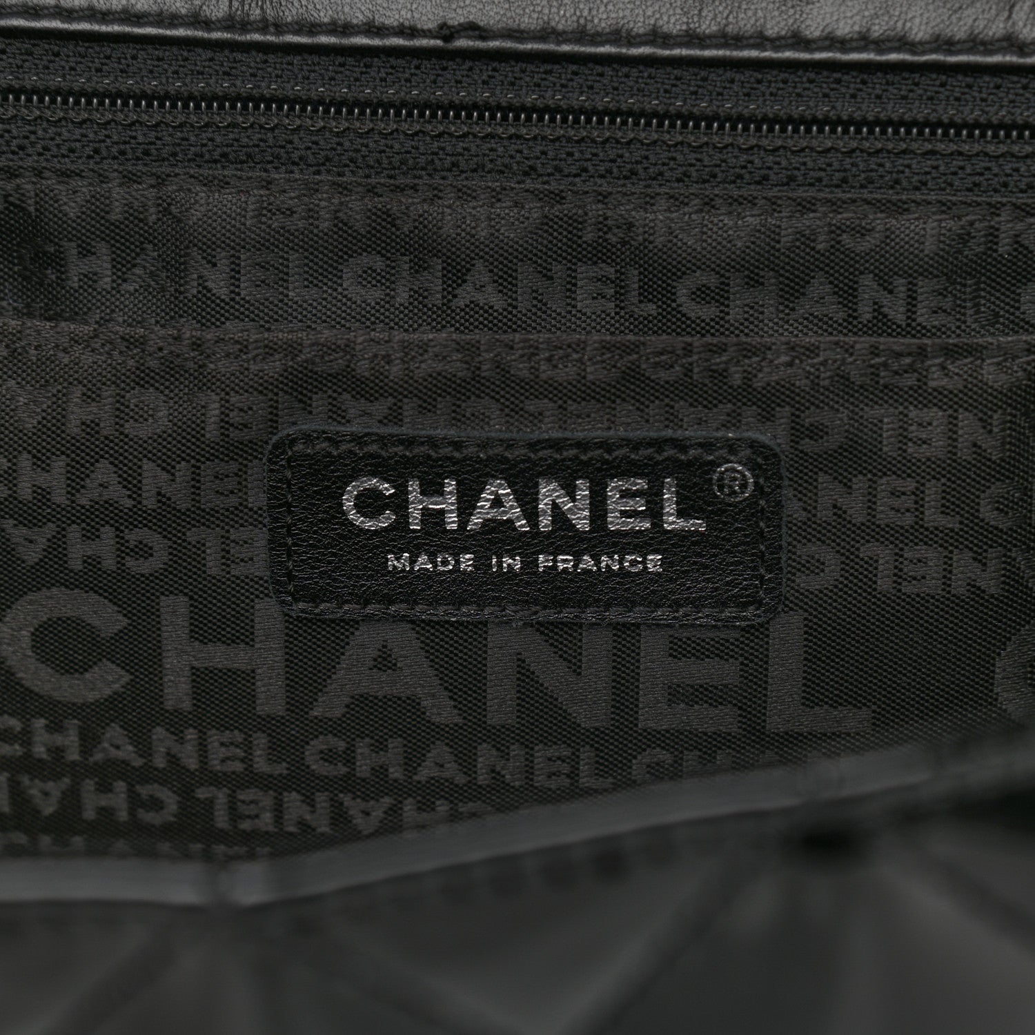 Chanel Patent Quilted Jumbo Diagonal CC Flap Black 5 of 10