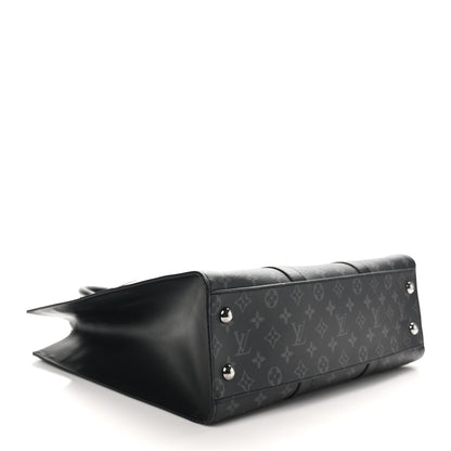 Louis Vuitton Monogram Eclipse Sac Plat 24H 4 of 9
