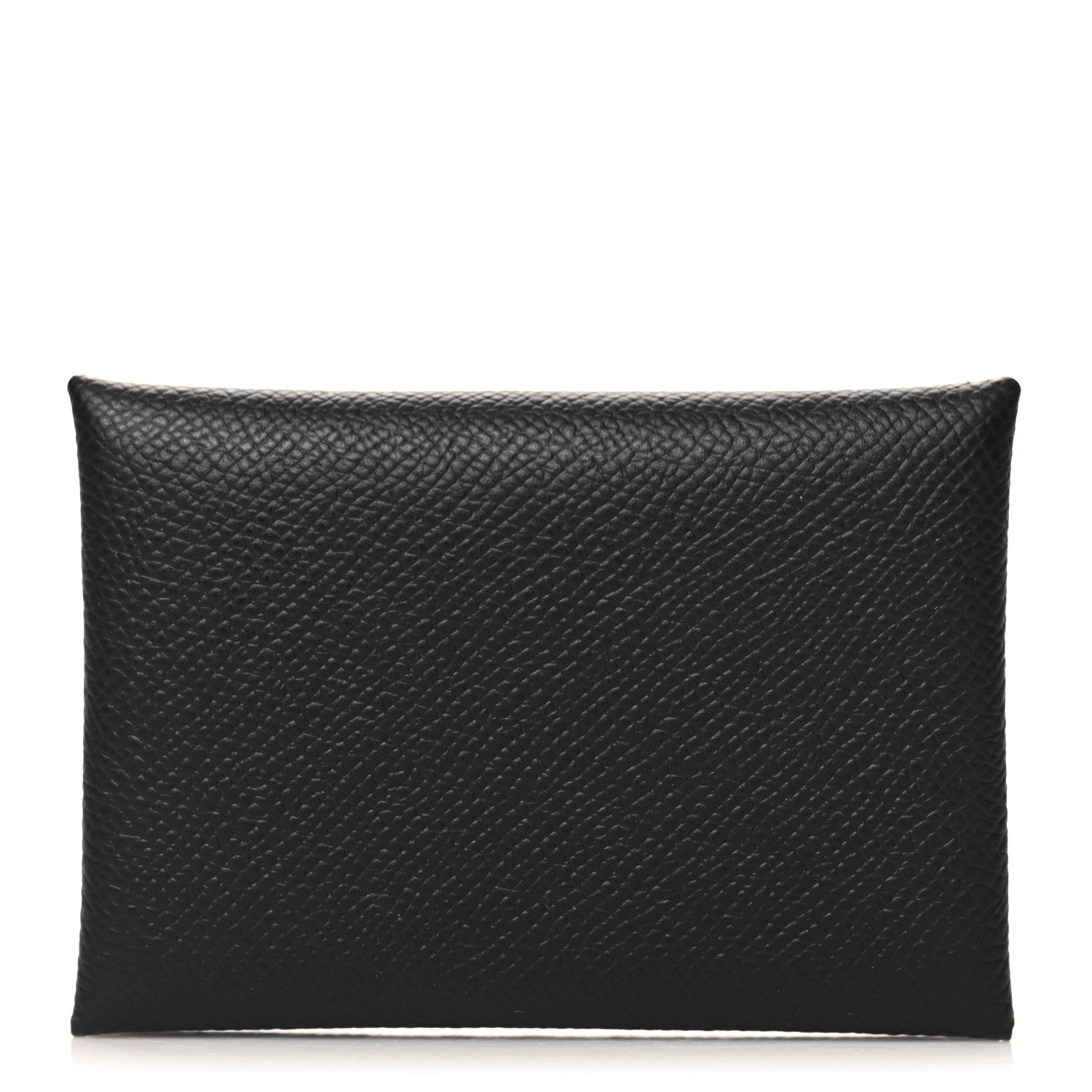 Hermes Epsom Calvi Duo Card Case Black 1 of 7