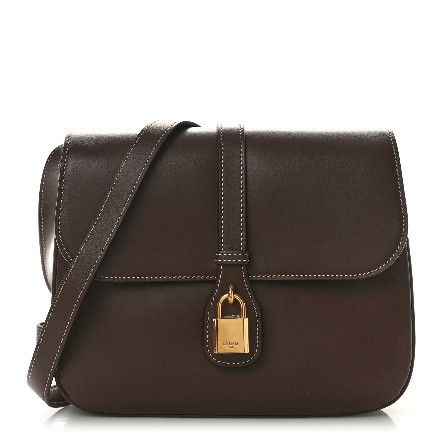 Celine Smooth Calfskin Medium Tabou Bordeaux 1 of 9