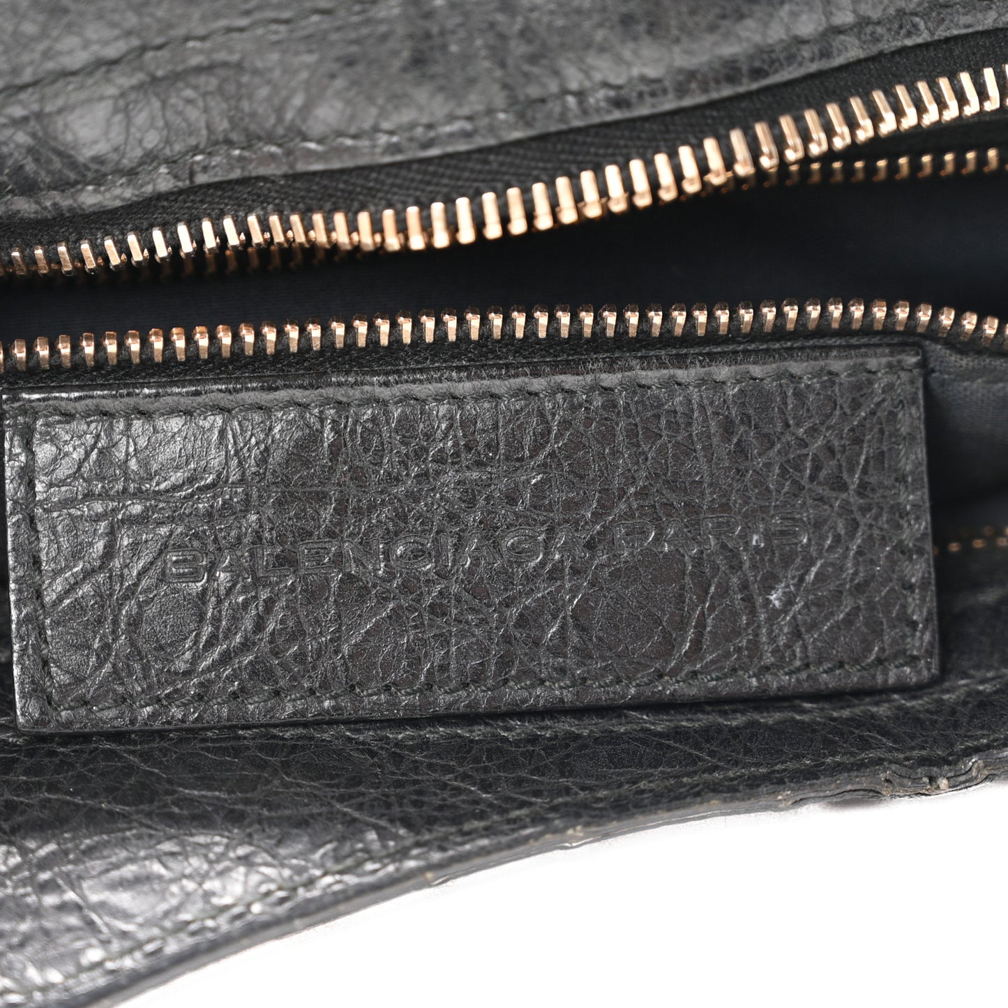 Agneau Giant 12 Rose Gold Hardware City Black
