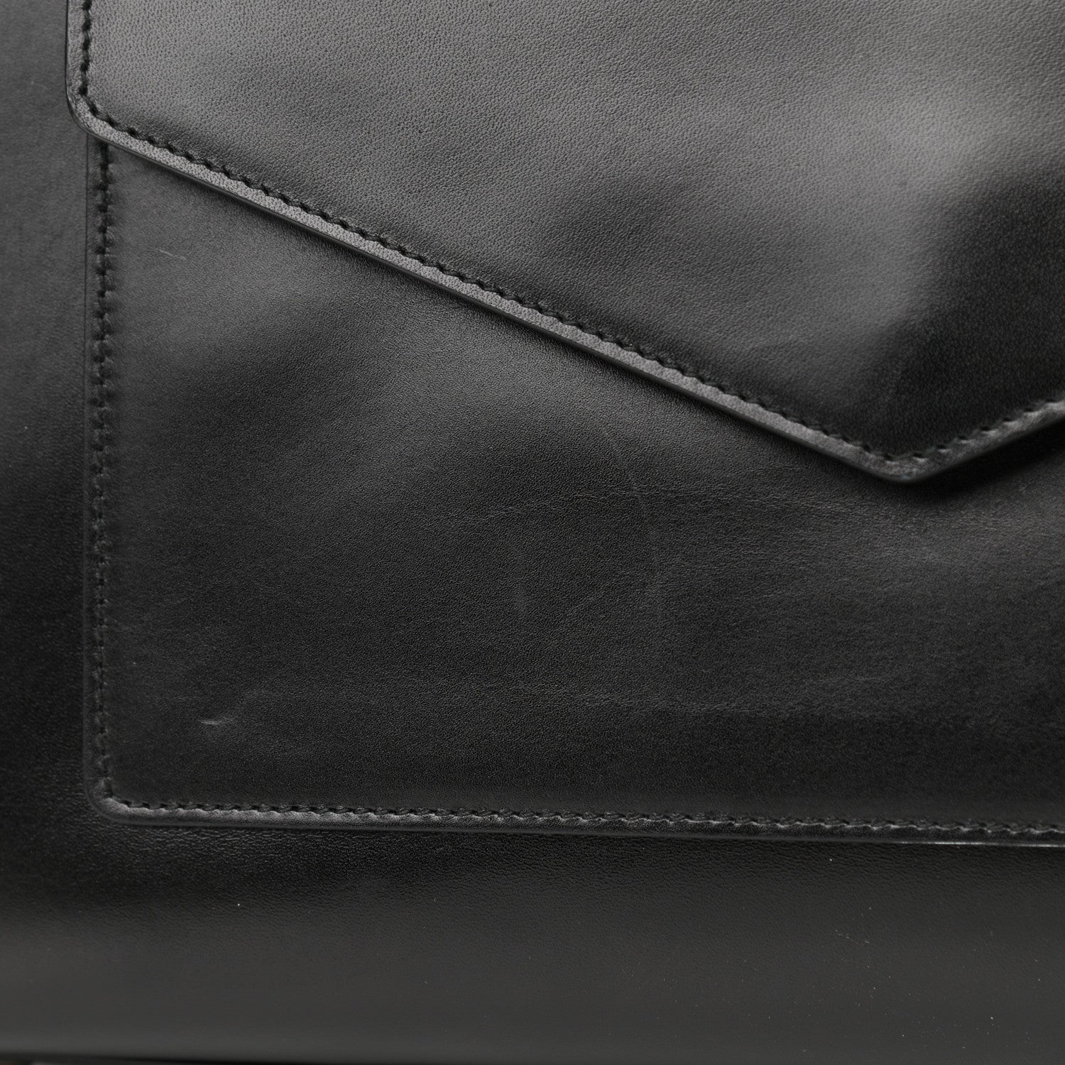Christian Dior Box Calfskin Lady Dior Pouch Tote Black 14 of 15