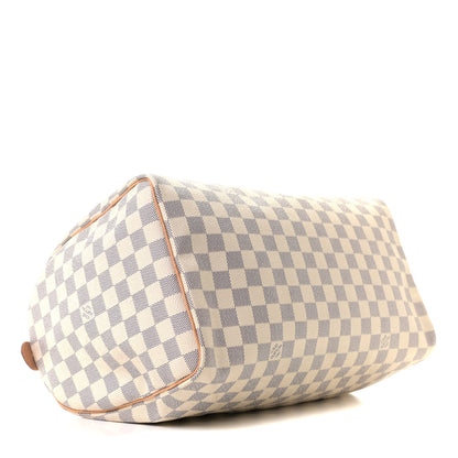 Louis Vuitton Damier Azur Speedy 35 4 of 10