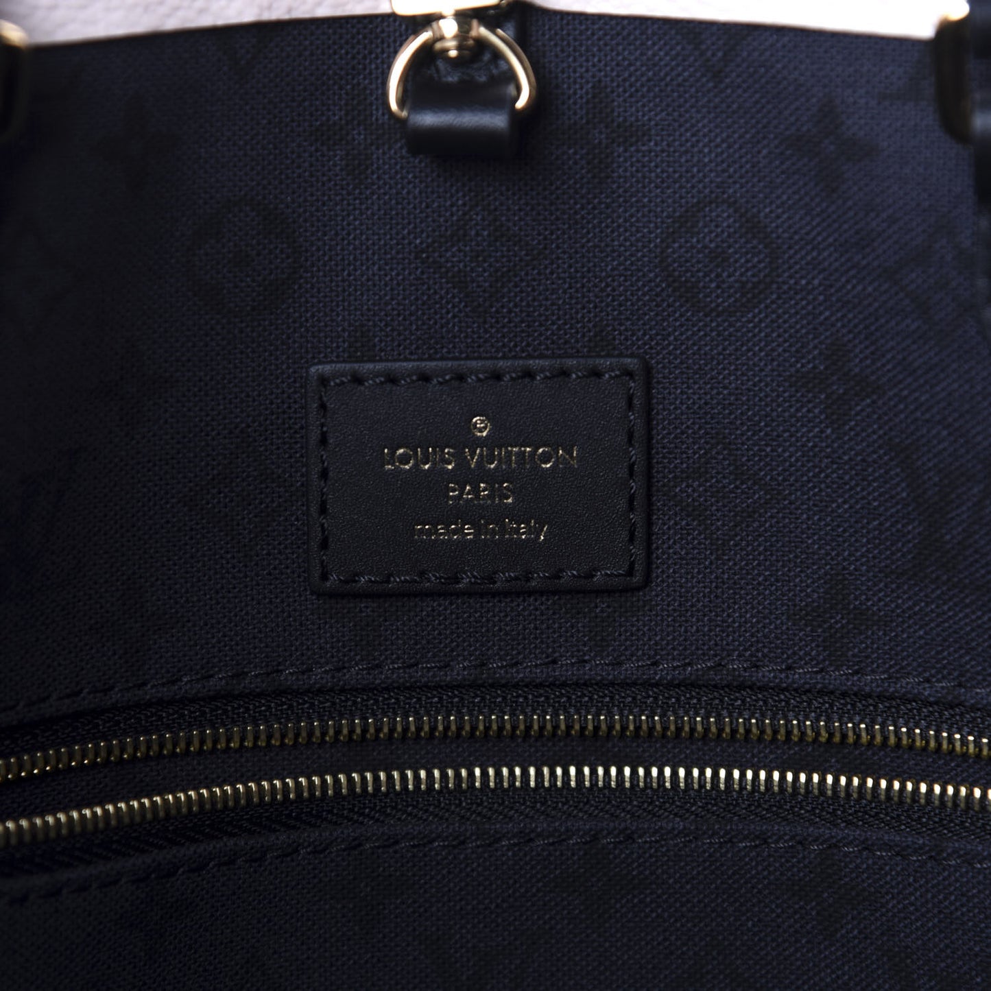 Monogram Giant Crafty Onthego GM Creme Rouge Black