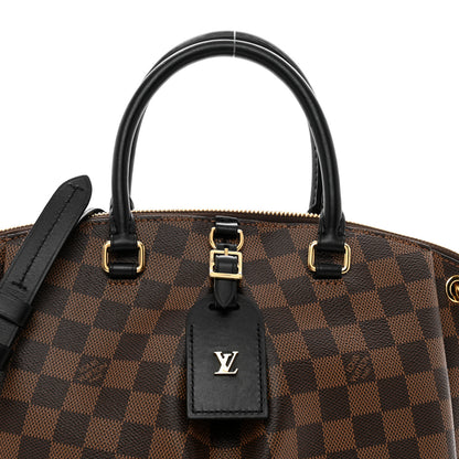 Louis Vuitton Damier Ebene Odeon Tote PM Black 5 of 9