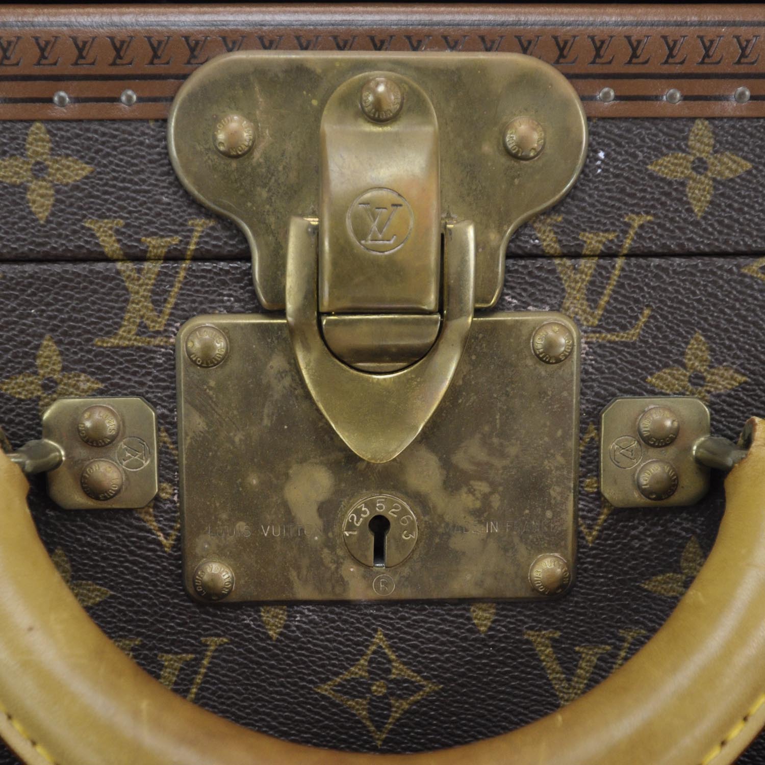 Louis Vuitton Monogram Suitcase Bisten 55 11 of 11
