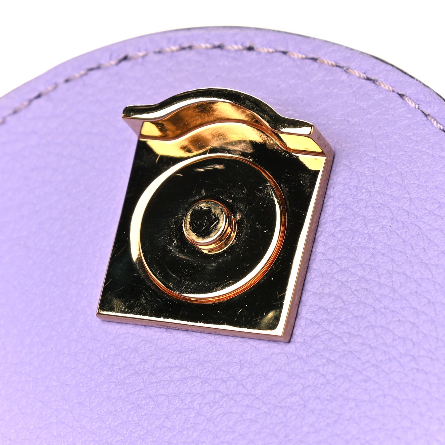 Calfskin Medium La Medusa Top Handle Handbag Lilac