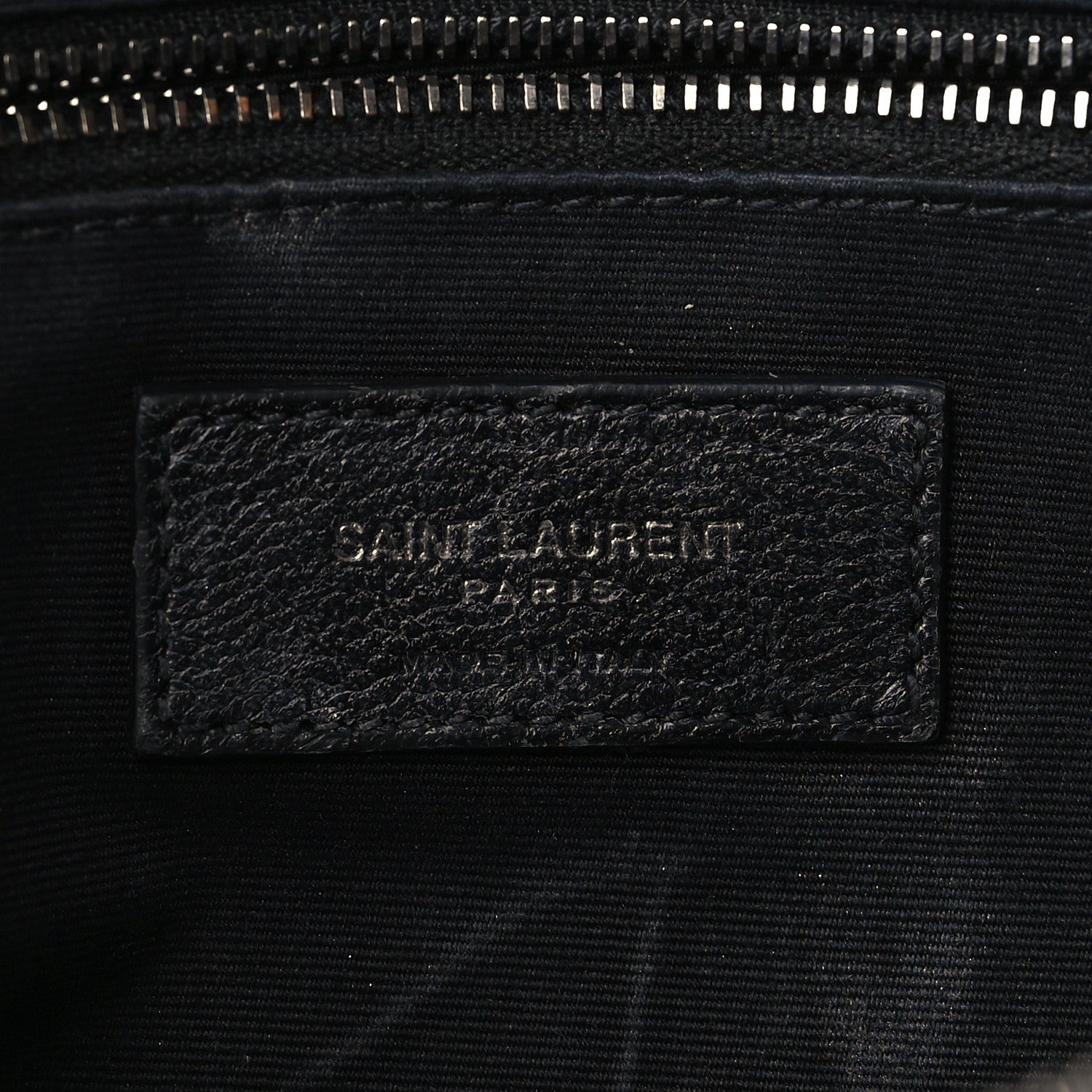 Saint Laurent Crinkled Calfskin Matelasse Monogram Niki Body Bag Black 6 of 9