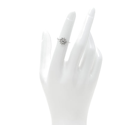Tiffany Platinum Diamond Enchant Garden Flower Ring 48 4.5 2 of 4