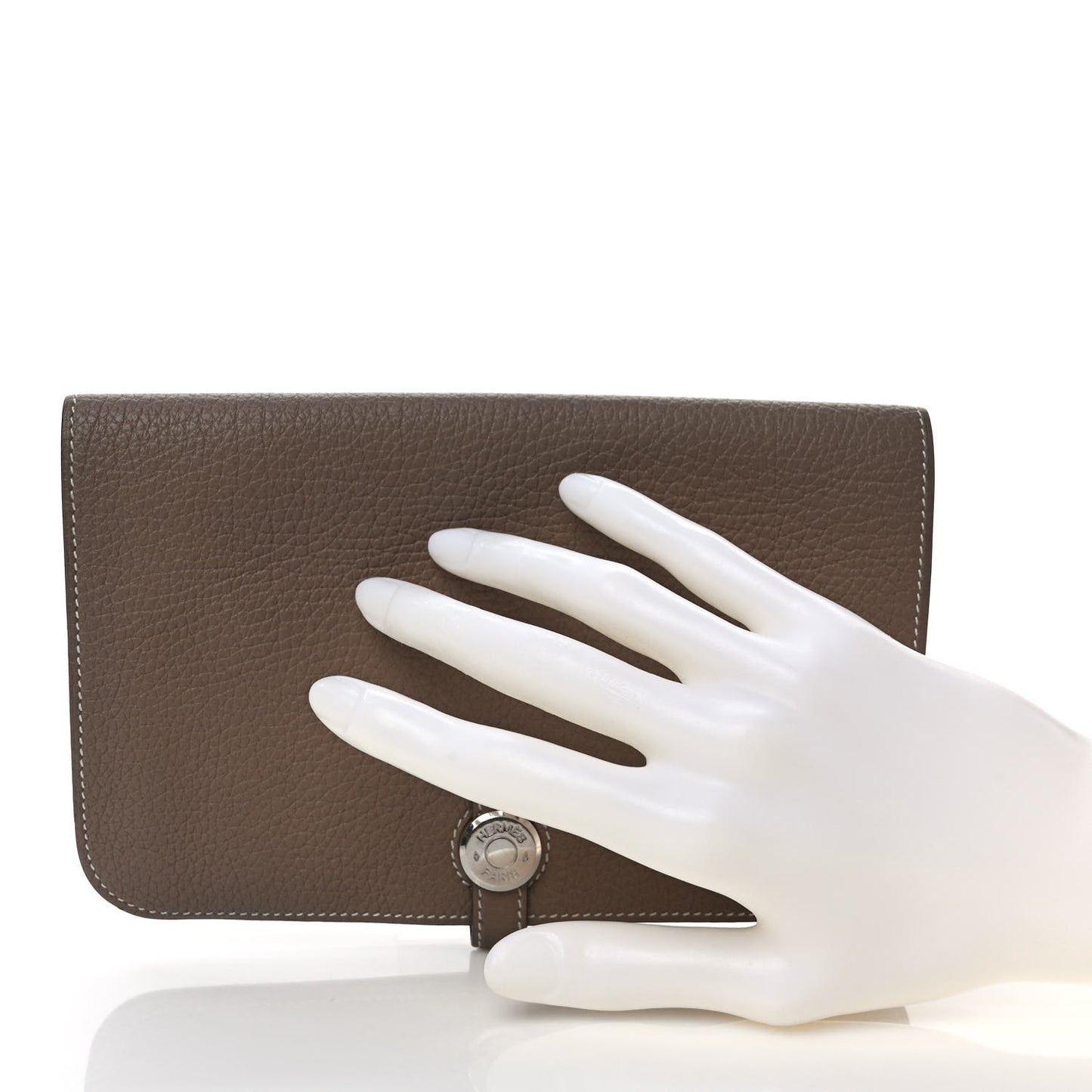 Togo Dogon Duo Wallet Etoupe