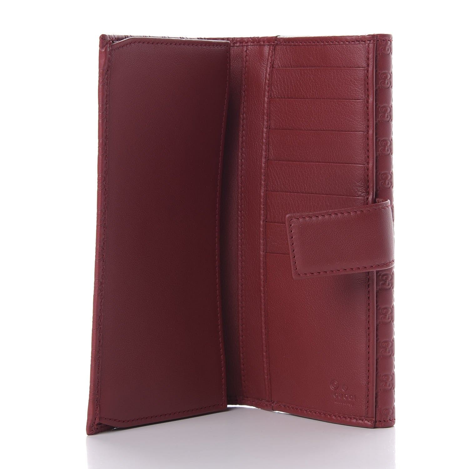 Gucci Microguccissima Continental Flap Wallet Red 5 of 7
