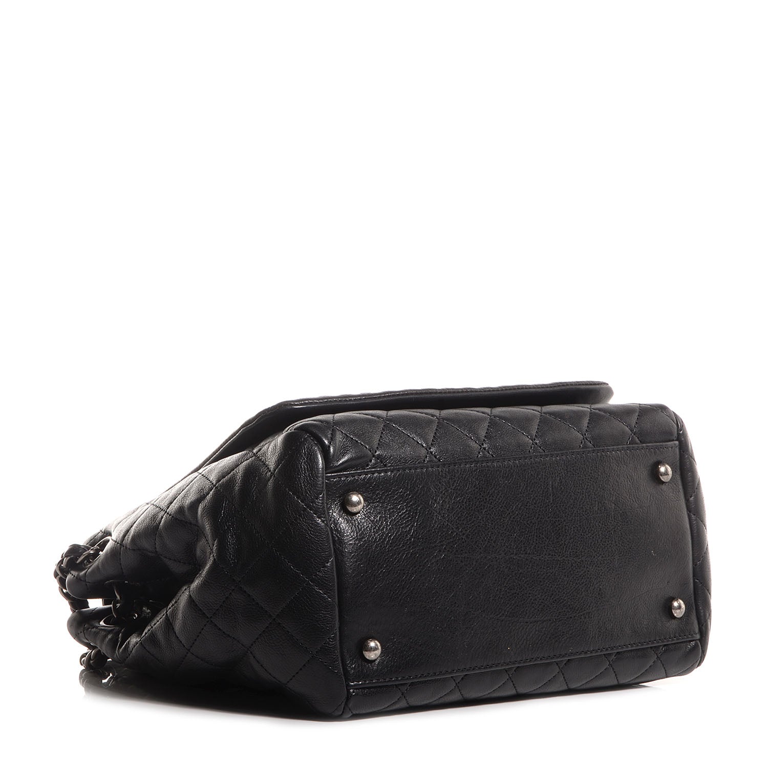 Chanel Calfskin Quilted Istanbul Accordion Flap Black 4 of 7
