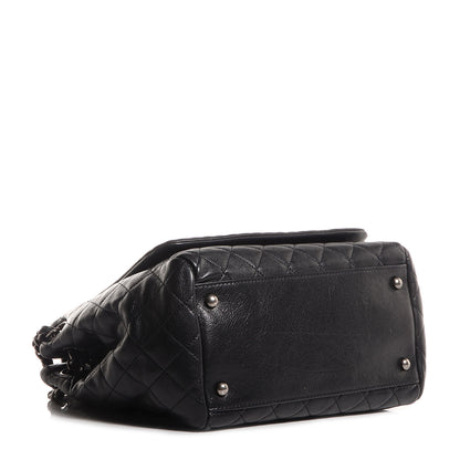 Chanel Calfskin Quilted Istanbul Accordion Flap Black 4 of 7