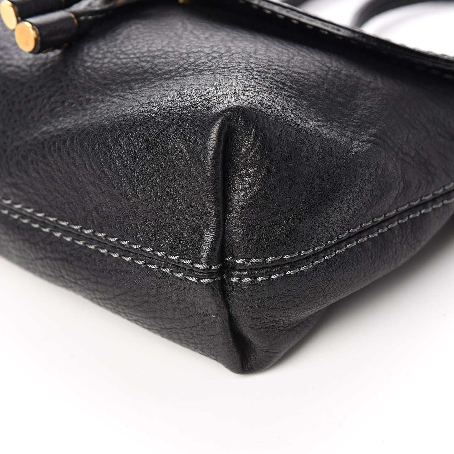 Calfskin Marcie Pochette Crossbody Bag Black