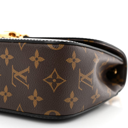 Louis Vuitton Patent Calfskin Monogram Cherrywood BB Black 10 of 12