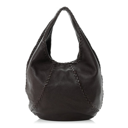 Bottega Veneta Cervo Deerskin Large Hobo Ebano 1 of 10