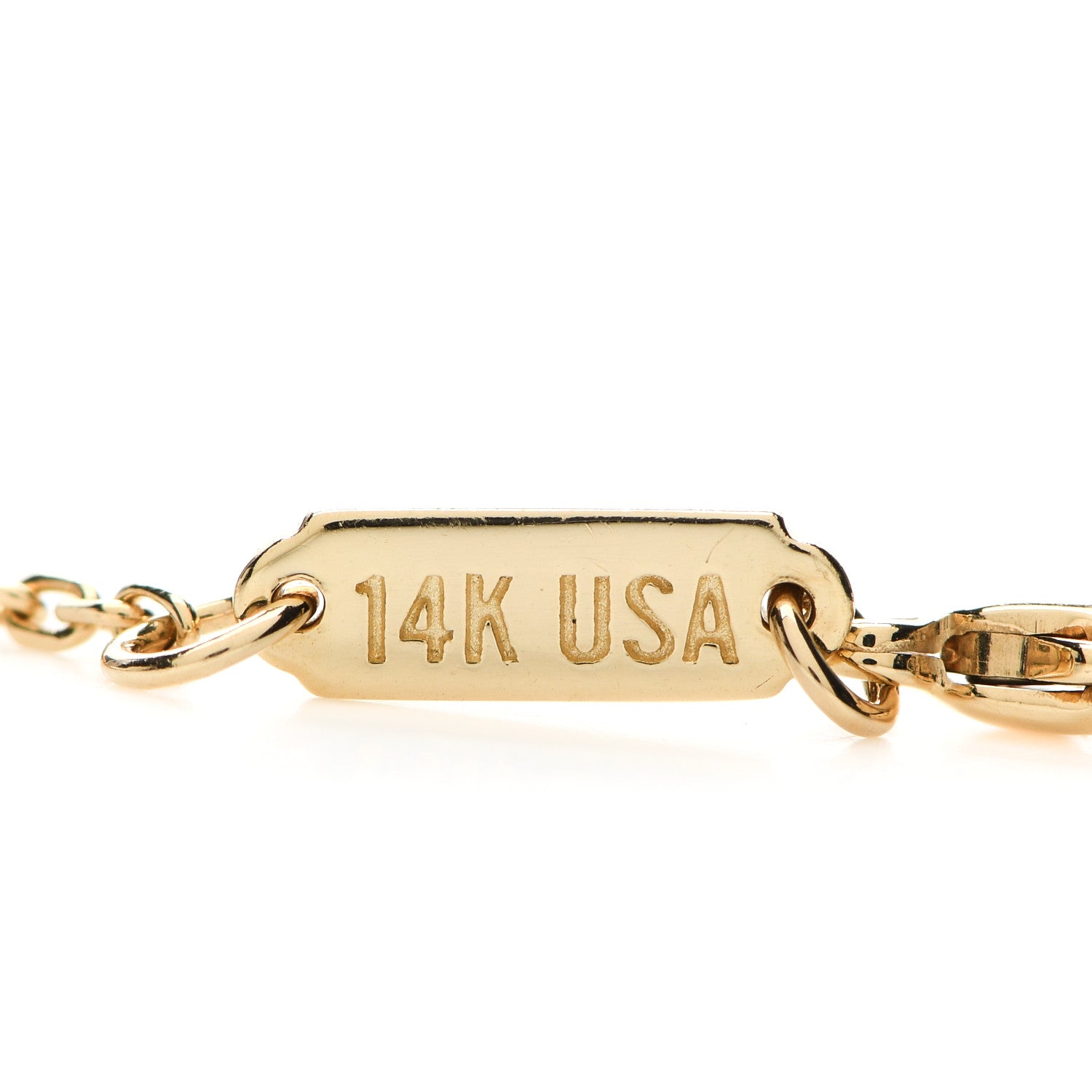 Suzanne Kalan 14K Yellow Gold Diamond Topaz Station Bracelet 3 of 4