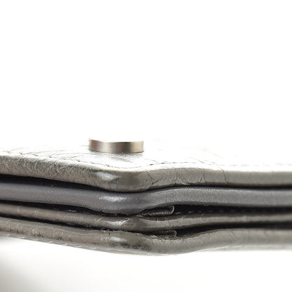 Balenciaga Agneau Arena Nappa Glover Flap Card Case Gris Fumee 10 of 10