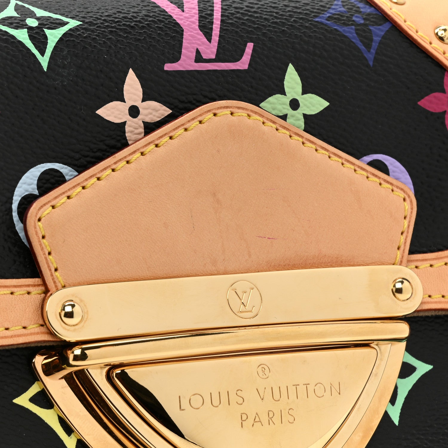 Louis Vuitton Monogram Multicolor Marilyn Black 14 of 14