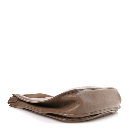 Hermes Taurillon Clemence Evelyne III PM Etoupe 3 of 10