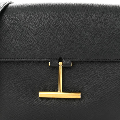 Tom Ford Calfskin Small T Clasp Tara Crossbody Bag Black 7 of 10