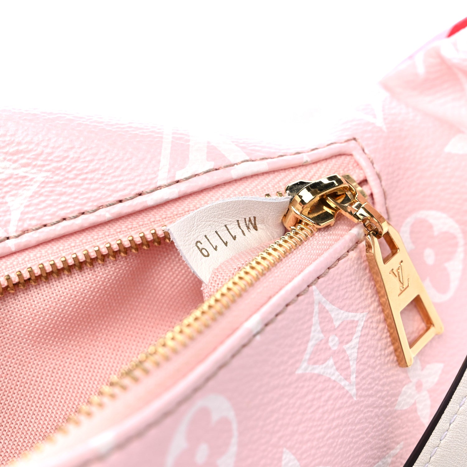 Louis Vuitton Monogram Giant Bumbag Rouge 7 of 13