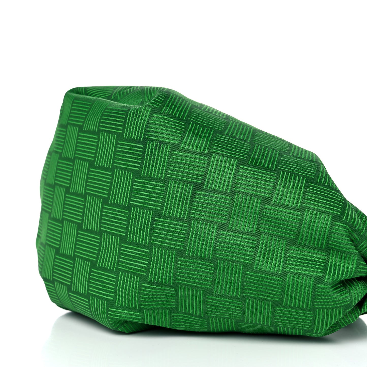 Jacquard Mini Double Knot Bag Green