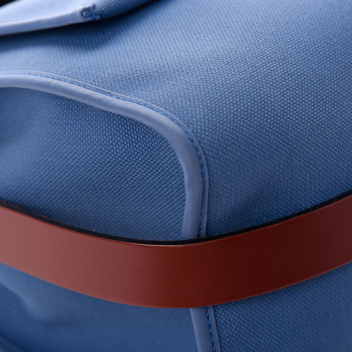 Toile Vache Hunter Herbag Zip 39 MM Bleu Orage Rouge H