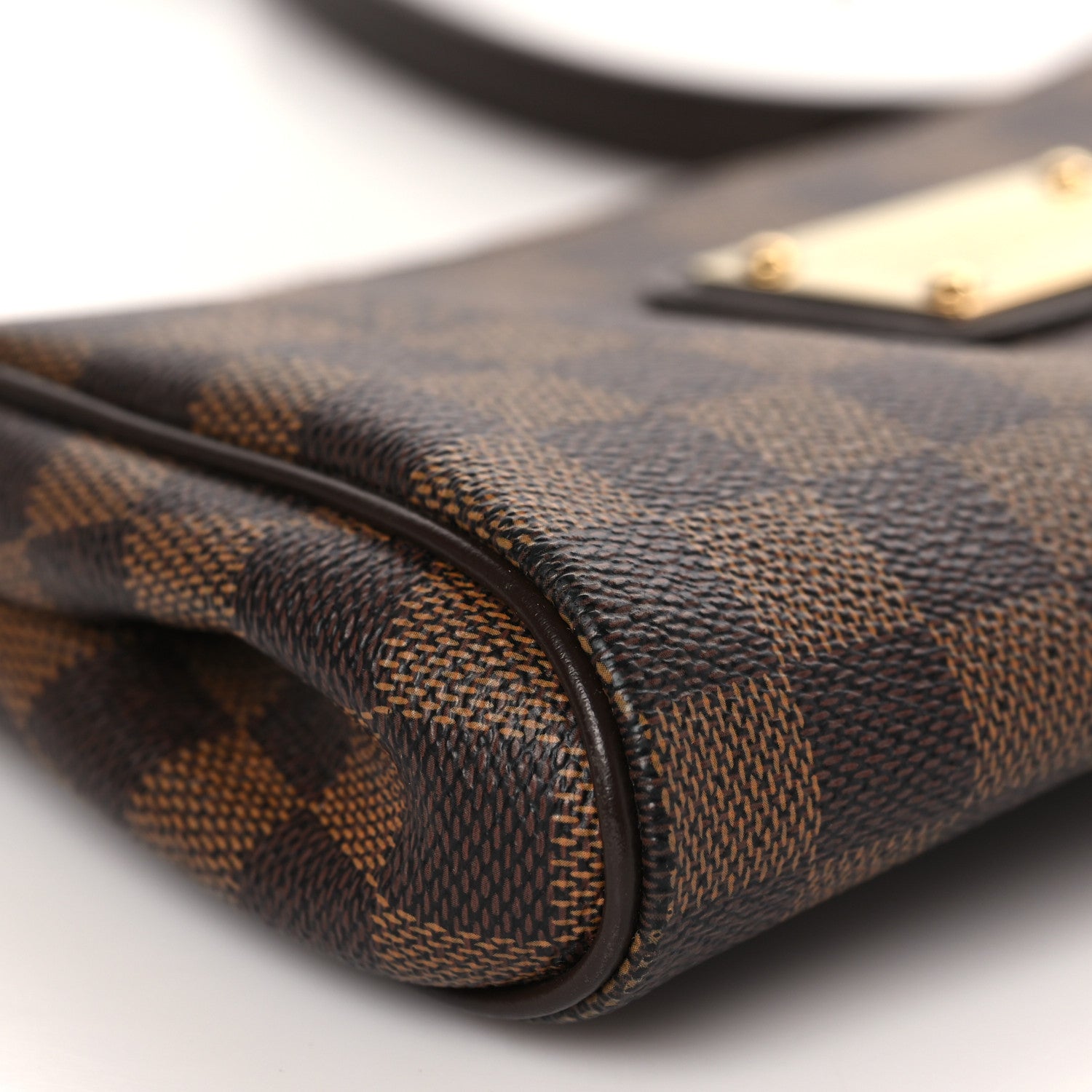 Louis Vuitton Damier Ebene Eva Clutch 6 of 7