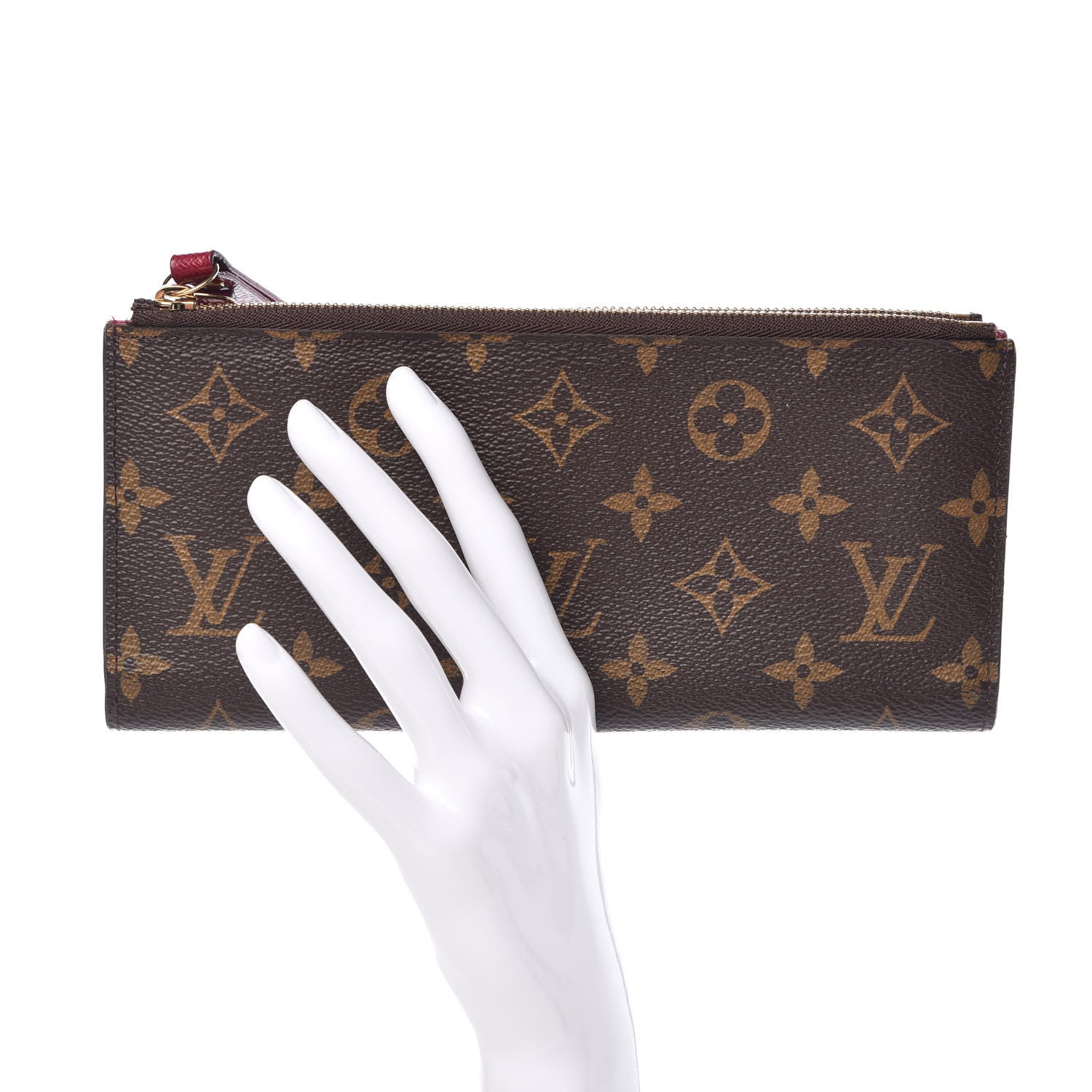 Louis Vuitton Monogram Adele Wallet Fuchsia 2 of 12
