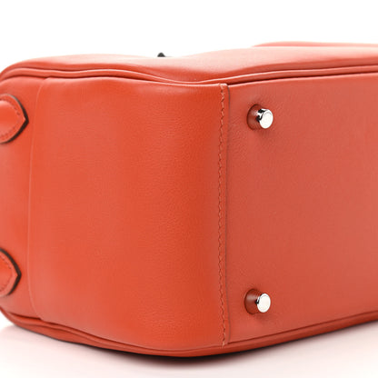 Hermes Swift Verso Mini Lindy 20 Terre Battue Sesame 8 of 10