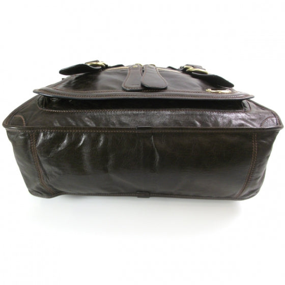 Leather Bay Tote Moka