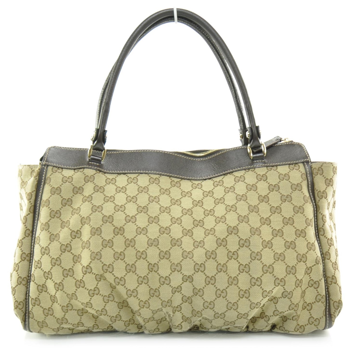 Monogram D Gold Tote Ebony