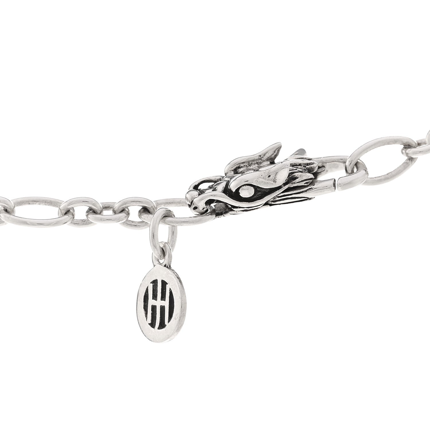 John Hardy Sterling Silver Legends Naga Dragon Scale Station Necklace 4 of 4