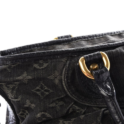 Louis Vuitton Denim Neo Cabby GM Black 12 of 14