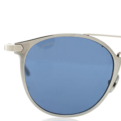 Cartier C De Cartier Sunglasses Silver Black 5 of 7