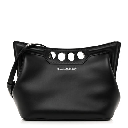 Alexander McQueen Calfskin The Peak Mini Bag Black 1 of 11
