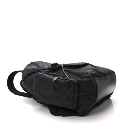 Christian Dior Nylon Saddle Backpack Black 4 of 10