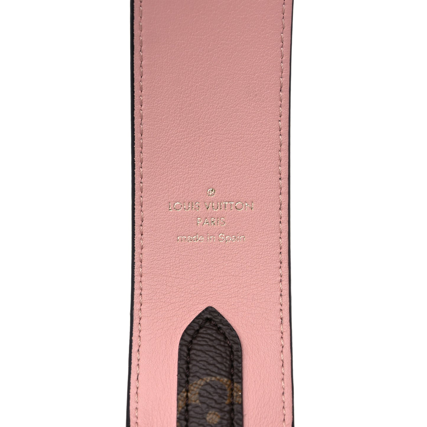 Monogram Bandouliere Shoulder Strap Rose Poudre