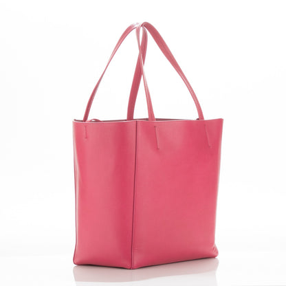 Celine Grained Calfskin Small Horizontal Cabas Phantom Fuchsia 3 of 8