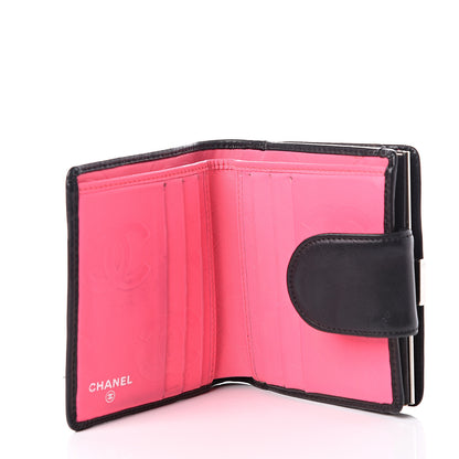 Chanel Calfskin Quilted Cambon Bi-Fold Wallet Black 4 of 11